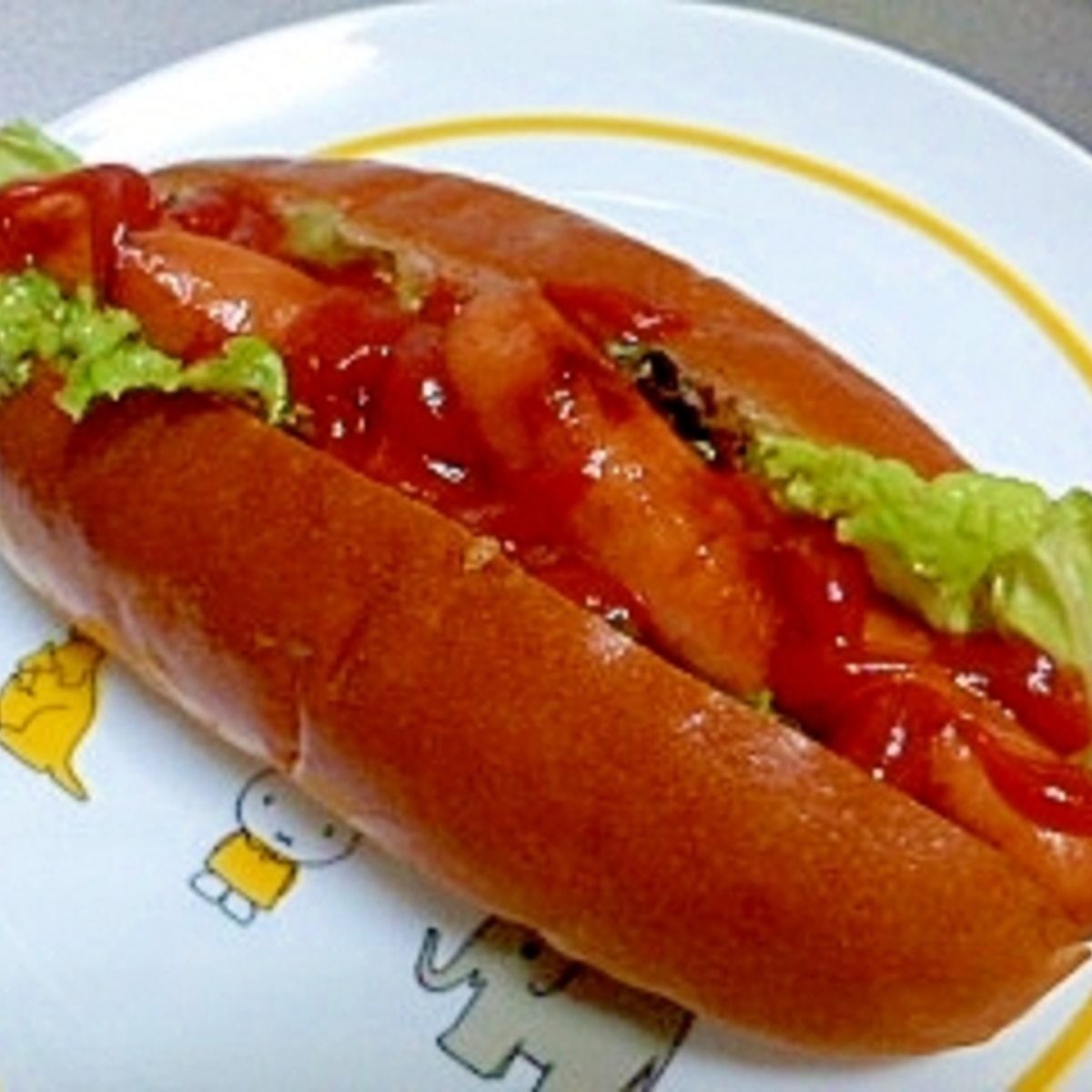 ホットドック用パンでウィンナーとサニーレタスサンド レシピ 作り方 By イ シュリー 楽天レシピ